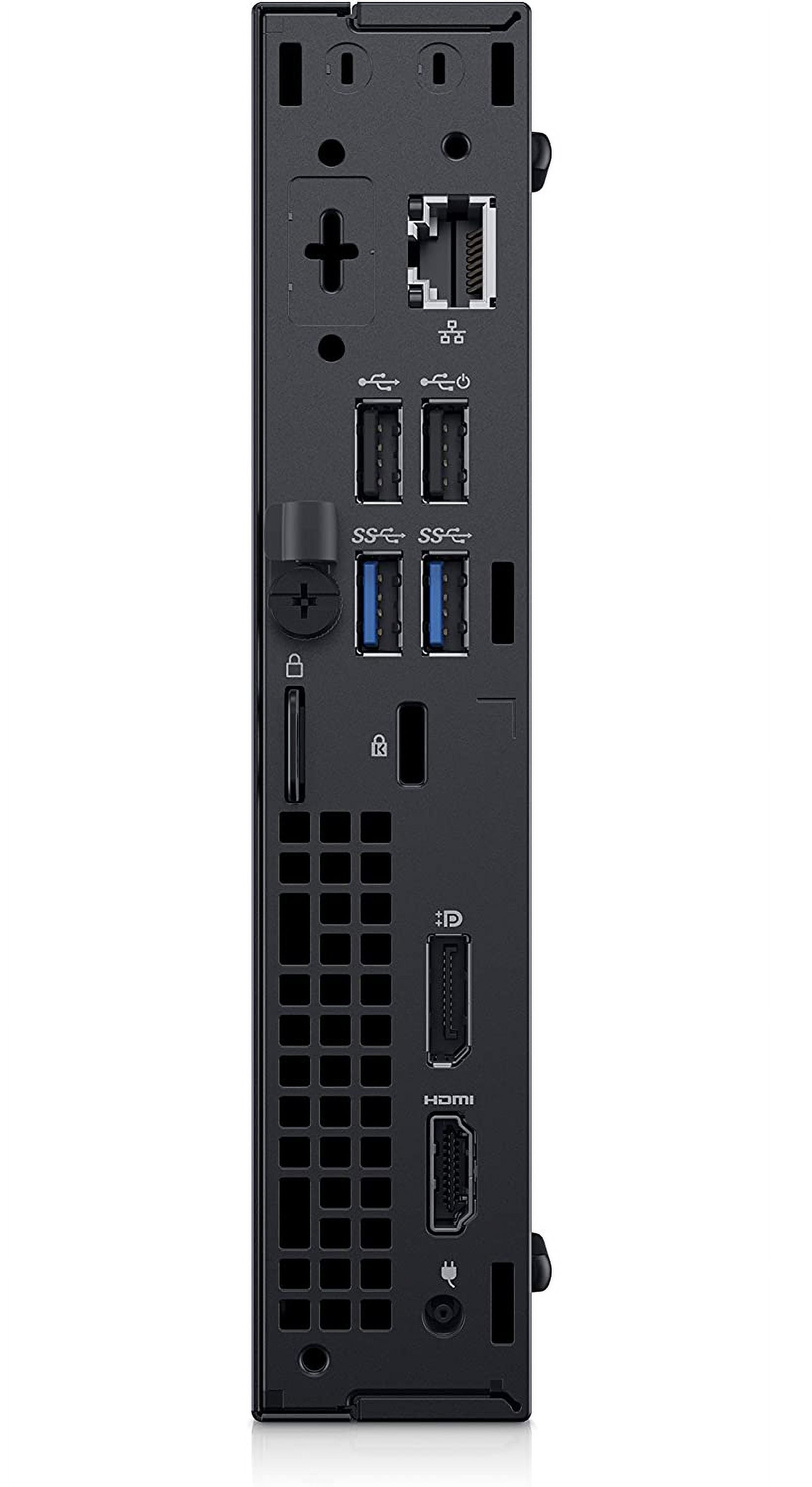 Restored Dell OptiPlex 3060 Micro, Business Desktop - PC, Intel Core i5 8500T, 8GB, 256GB SSD, Wi-Fi & Bluetooth, Windows 10 Pro (Refurbished)