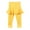 Yellow, variant on Uccdo Girls Casual Thicken Fleece Leggings Skaters Tutu Skirts Winter Warm Tights Pants 3-11 Years
