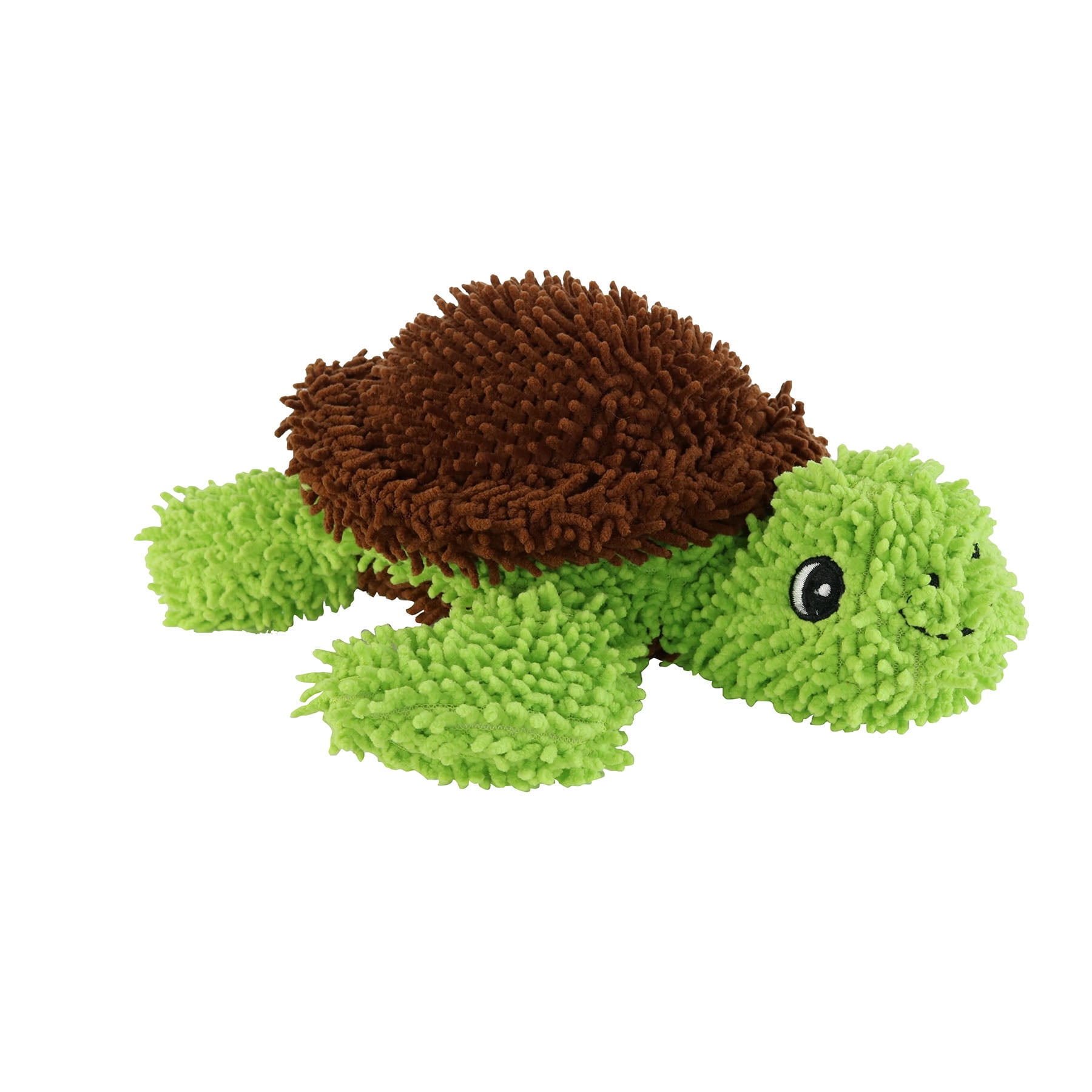 Mighty Microfiber Ball Med Turtle, Durable Squeaky Dog Toy