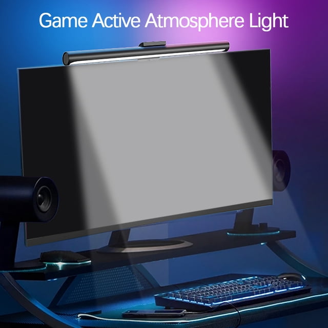 15.74 pulgadas Monitor de computadora portátil Barra de lámpara LED de doble terminal táctil Sin deslumbramiento de pantalla con función de memoria - telemando de Control remoto de luz Yinane luz del monitor de la computadora
