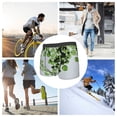thumbnail image 4 of Yiaed Watercolor Green Leaves Print Men's Soft Cotton Boxer Shorts Breathable Boxers Underwear Moisture-Wicking Underwear Stretch Boxer Briefs for Man-Small, 4 of 5