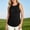 Black, variant on ZGRBOU Workout Tops for Women Sleeveless Summer Round Neck Athletic Shirts Lightweight Curved Hem Gym Tank Tops