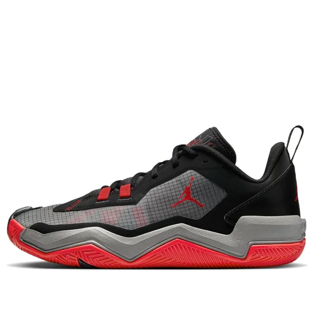 Ni - ke Jordan Men's One Take 4 "Bred" Black/Red Basketball Shoes DO7193-061
