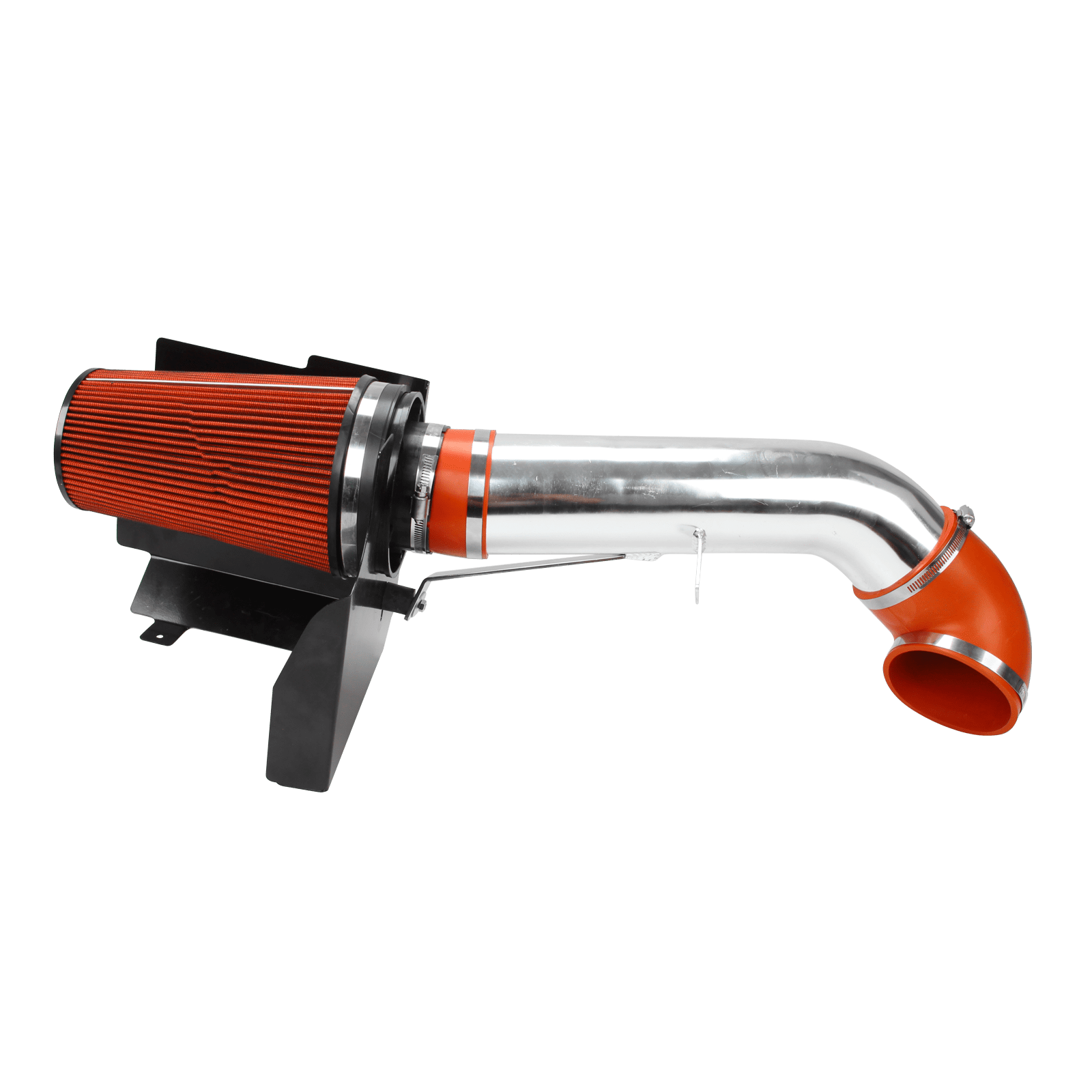 4" Cold Air Intake Kit Heat Shield for 1999-06 GMC Sierra 1500/2500/3500 RED