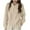 Beige, variant on BLCHUNen Sweatshirts Jackets for Women 1/4 Zip Turndown Collar Pullover Casual Workout Gym Sports Fall Long Sleeve Tops