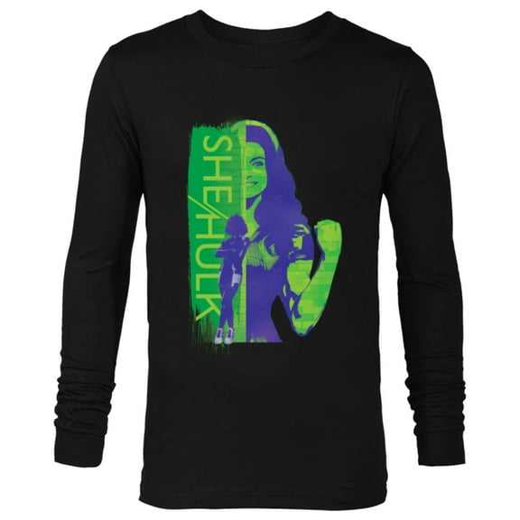Marvel Studios She-Hulk Disney Plus - Long Sleeve T-Shirt for Men - Customized-Black