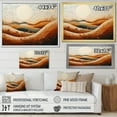 thumbnail image 4 of Designart "Beach Dune Dance Painting II" Modern Floater Framed Wall Decor, 4 of 7