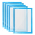 thumbnail image 1 of Unique Bargains 8"x12" Magnetic Display Frame A4 Adhesive Magnetic Sign Holder Blue 5 Pack, 1 of 6
