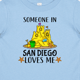 thumbnail image 4 of Inktastic Someone in San Diego Loves Me Boys or Girls Baby T-Shirt, 4 of 5