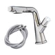 thumbnail image 3 of Grifo para lavabo de baño y cocina con rociador extraíble y 2 modos de pulverización Plata, 3 of 9