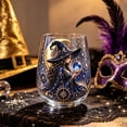 thumbnail image 7 of Witch Stemless Wine Glass Set, 6 Piece Gothic Crystal Ball Glass Cups for Halloween, Witch Themed Stemless Tumbler for Witchy Decor and Party Drinking, Vintage Style, 7 of 7
