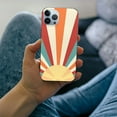 thumbnail image 3 of COMIO  Vintage Sunrays Case Compatible with iPhone 14, Retro 70s Minimal Colorful Sun Stripes Art Case for iPhone 14 for Teens Men and Women, Trendy Cool  Case Cover, 3 of 4
