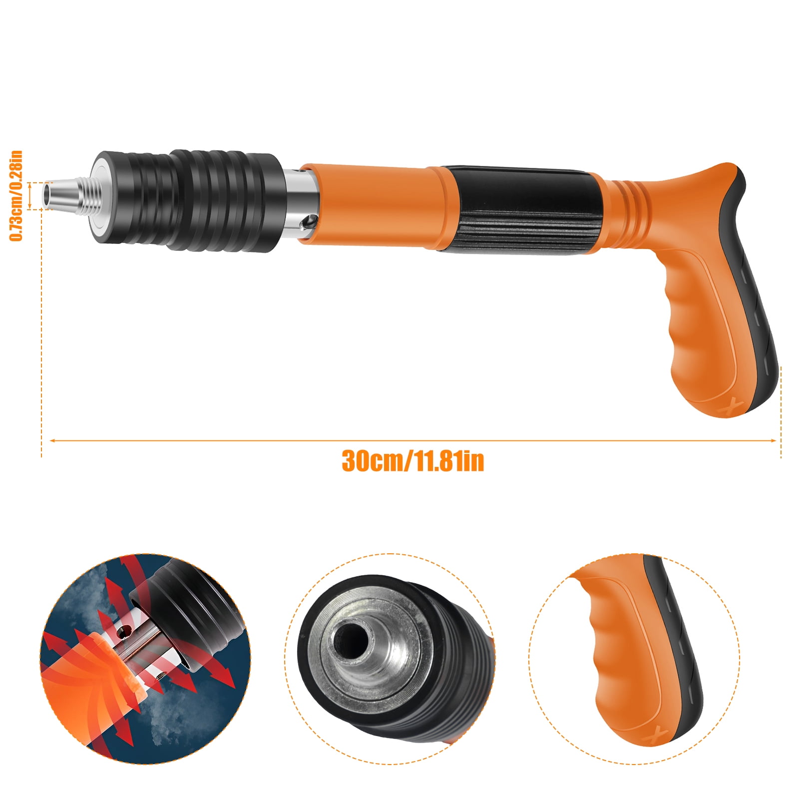 Bascet 2540-20 Manual 7.3 mm Gauge Mini Nailer Nail Gun