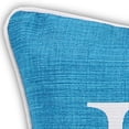 thumbnail image 2 of Jordan Manufacturing 18" x 13" Aqua Joy Sand Dollar Holiday Rectangular Reversible Decorative Lumbar Throw Pillow with Welt, 2 of 5