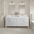 thumbnail image 4 of James Martin Vanities 485-V72-WLT-1WZ Myrrin 72" Double Basin Wood Vanity Set -, 4 of 4