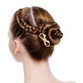 thumbnail image 4 of unbranded Accesorio Para Dorado De Aleación Con De Para Peinados Recogidos Y Ocasiones Especiales, 4 of 8