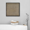 thumbnail image 2 of PixonSign Framed Canvas Wall Art Geometric Grunge Dark Line Art Minimal Pattern Print Abstract Fine Art Decorative Artwork Relax/Zen Nordic for Living Room, Bedroom, Office - 24"x24" Black, 2 of 5
