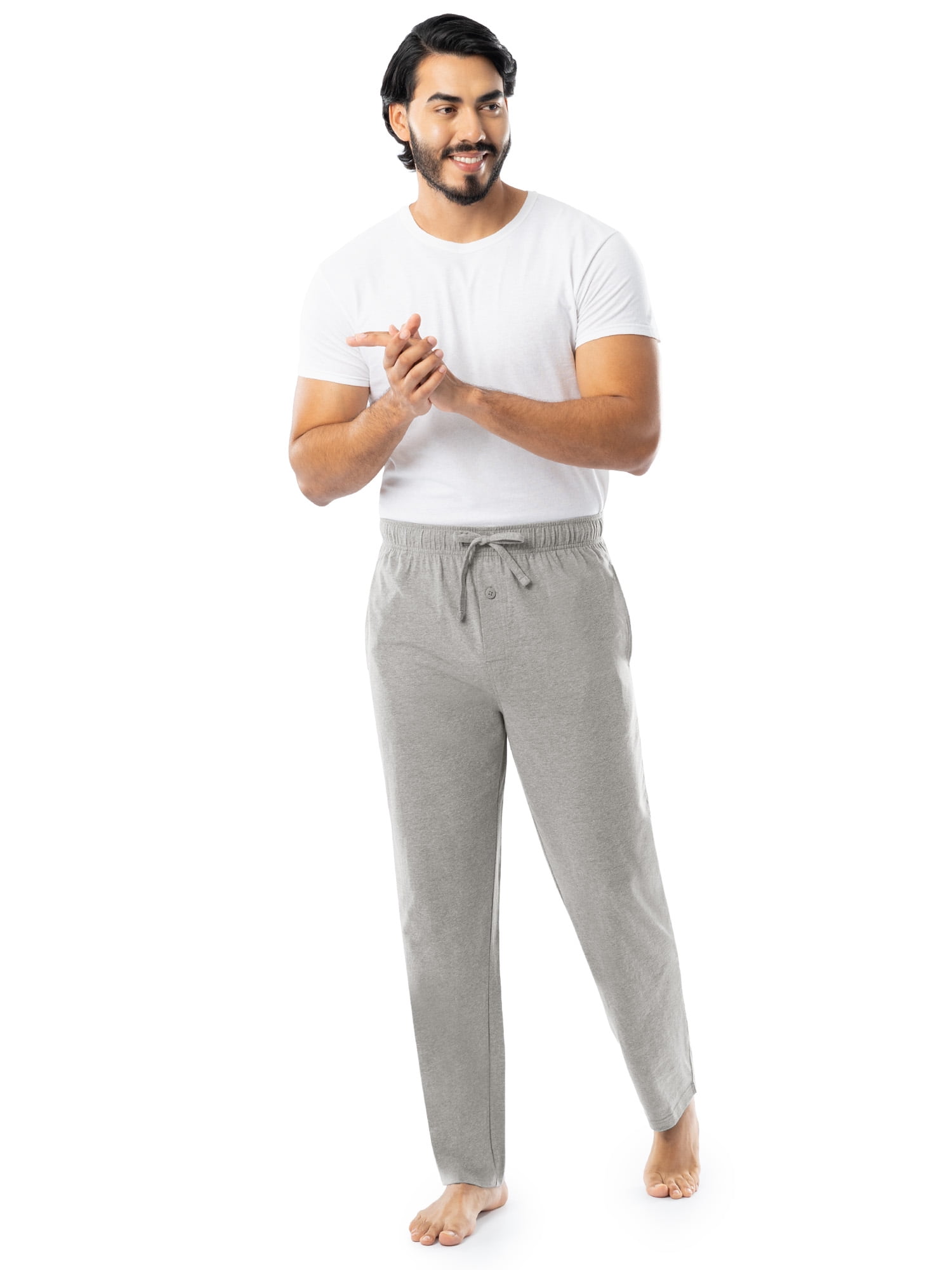 Fruit of the loom men's jersey knit sleep pant hotsell