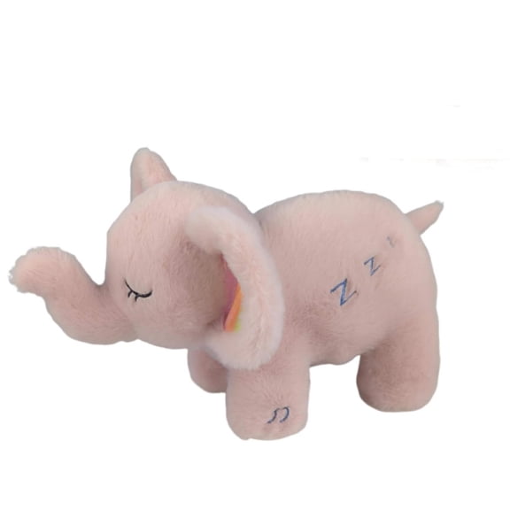Musical Elephant Toy With Soothing Breathing Motion And Soft Night Lights For Comforting Sleep