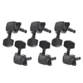 thumbnail image 2 of String Tuning Key, Semi-Closed Guitar Tuning Keys, Rust-Proof Stable And Durable Easy To Install Metal Structure For Folk Guitar Instrument Lovers Gold,Silver,Black, 2 of 8