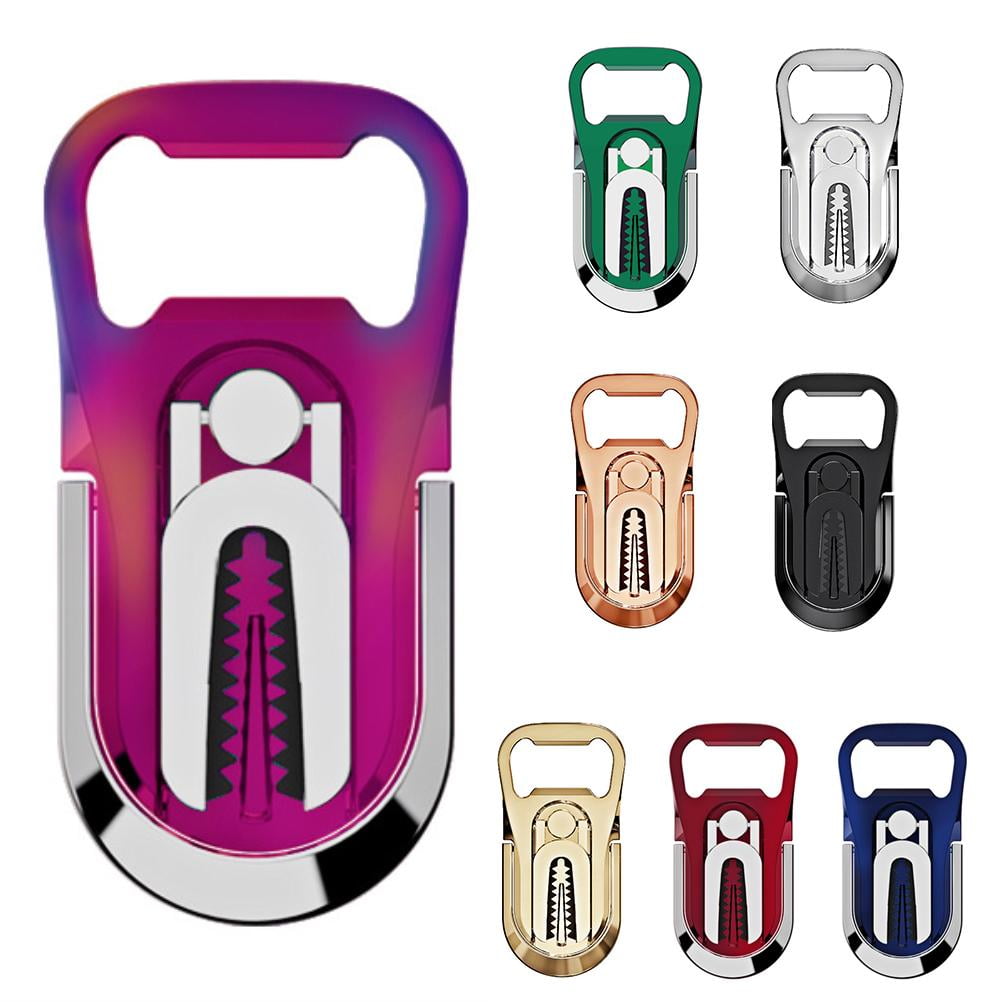 Multifunctional Opener Cell Phone Holders Stands with Phone Ring Bracket Rotatable Car Air