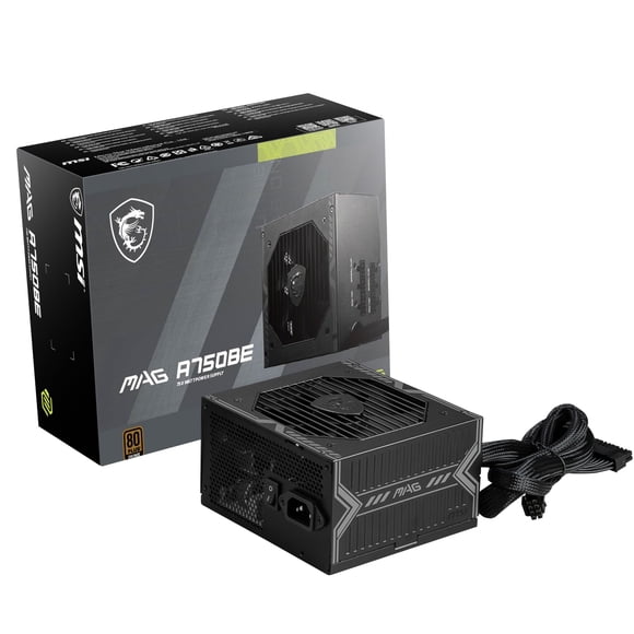 Fuente de alimentación MSI MAG A750BE Gaming 750W 80 Plus Bronze