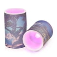 thumbnail image 7 of Yayeee Flameless Candles with Remote Flickering Battery Operated Multi Color Changing, Blue Tree, 7 of 7