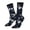 2 Black-1, variant on Lilies Flowers Print Adult Socks for Men & Women,Calf Socks, Ankle Socks,Boots Socks,Breathable Casual Sock,Unisex Crew Socks