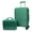 Green, variant on World Traveler Highways 2-Piece Hardside Carry-on Spinner Luggage Set - Brown