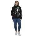 thumbnail image 5 of Womens Plus Size Jack Skellington Hoodie Pullover Nightmare Before Christmas, 5 of 8
