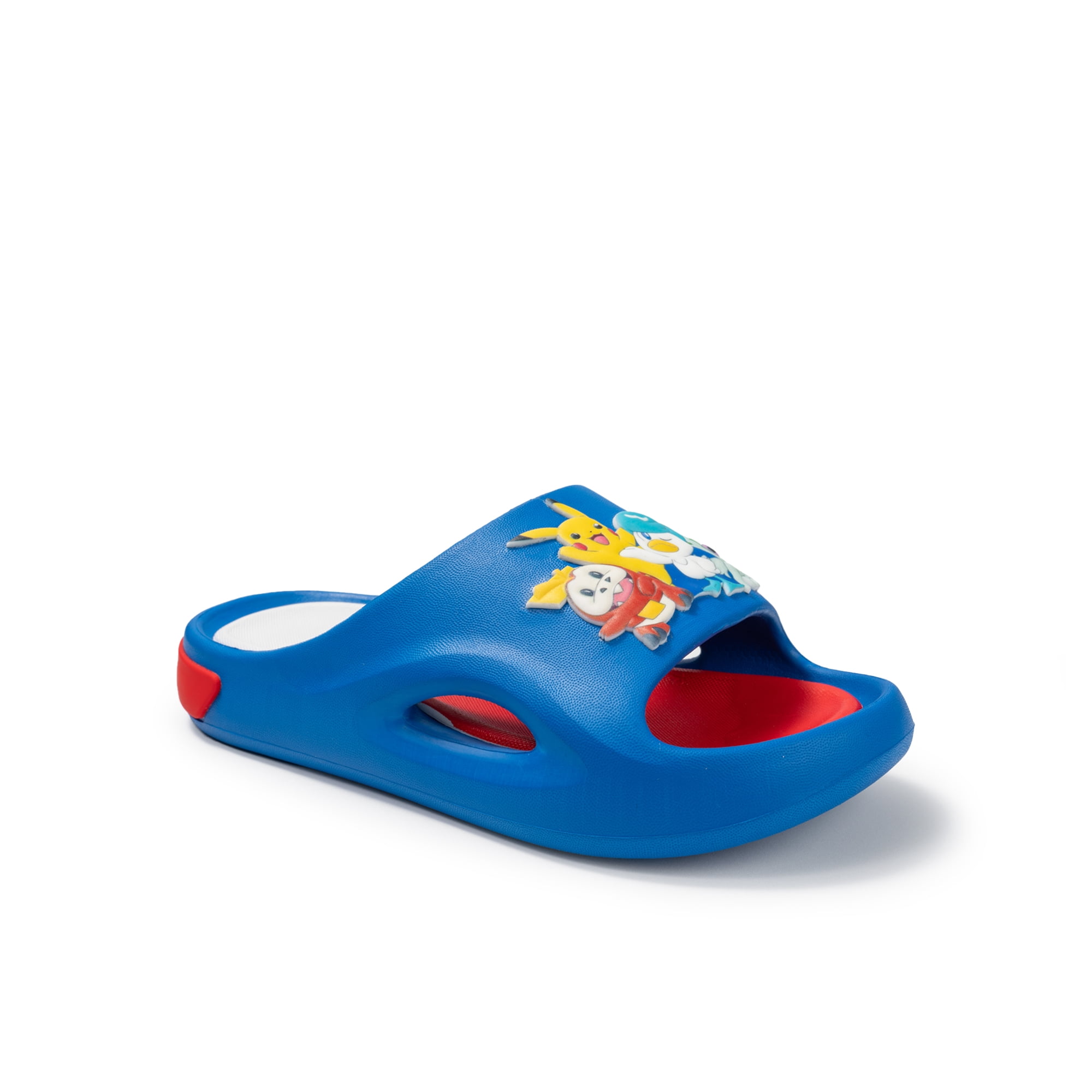 Pokemon Little & Big Boys Comfort Slide Sandals