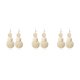 thumbnail image 2 of Guardurnaity 1 par de pendientes bohemios exquisitos pendientes colgantes de oreja redonda accesorio de moda Día de San Valentín para vacaciones Type1 NO1, 2 of 6
