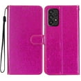thumbnail image 6 of For Samsung A32 5G Wallet Case Bling Shiny Premium PU Leather with RFID Blocking Card Slots Holder Magnetic Flip Kickstand Shockproof Wrist Strap Cover For Samsung Galaxy A32 5G, Rose, 6 of 7