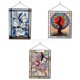 thumbnail image 1 of ángulo Manchado Panel de Ventana Decoración de Pared Flores Blancas+Árbol de La de La Decoración de La Pared Del Panel de La Ventana Del Baoblaze panel de cortinas de ventana, 1 of 7