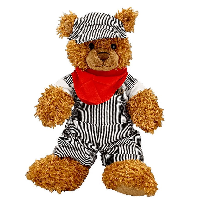 Red Hoodie Tee Outfit For 14-18" Stuffed Animals - Fits Build-a-Bear, Vermont Teddy Bear & More