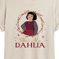 thumbnail image 3 of Disney Wish - Shes My Dahlia - Women's Oversized T-Shirt, 3 of 5