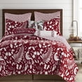 thumbnail image 3 of Levtex Home - Bretton Woods Quilt - Full/Queen - Folk Holiday - Red and White - Quilt (88x92in.) - Reversible - Cotton/Poly, 3 of 5