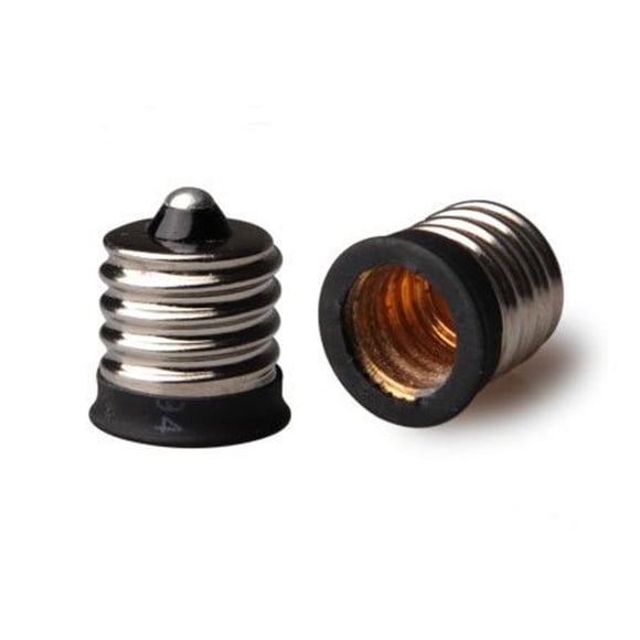 Yi Lighting Vis Intermédiaire E17 pour Bougie E12 Chandelle Adaptateur Convertisseur de Vis de Base E12 (3 Pcs/paquet)