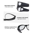 thumbnail image 6 of TINHAO Photochromic Polarized Fit Over Sunglasses UV400 Anti-Glare Over Prescription Glasses for Men Women Lightweight TR90 Wraparound Driving Fishing Cycling Eyewear - 4 Colors, 6 of 7