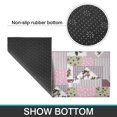 thumbnail image 6 of Pioneer Flower Floral Print Pattern Kitchen Rugs Sets Of 2,Anti Fatigue Kitchen Mat Rugs Non Slip Washable,Decorative Kitchen Floor Mats for Kitchen,Sink,Laundry,17"x30"+17"x47", 6 of 7