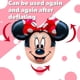 thumbnail image 3 of 27 & quot; Globo de papel en forma de Minnie Mouse con papel de arco rojo Mylar Globo de cumpleaños-Minnie Mouse Decoraciones de ducha de bebé Afortunado Sencillez, 3 of 5