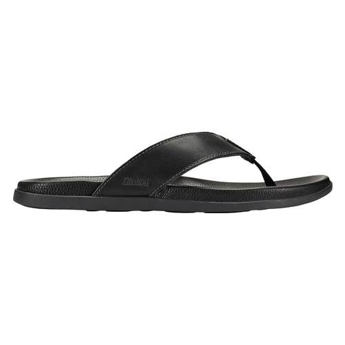 olukai shearling flip flops