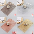 thumbnail image 3 of Rectangular Placemats for Dinner Table  Heat Resistant Elegant Hollow Placemats Non Slip Table Mats Tea Mug Coaster for Kitchen Table  Restaurant  Cafe, 3 of 4