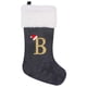 thumbnail image 1 of onlyliua para Interior/Exterior Adornos Navideños Piernas Tridimensionales Muñeco Anciano Calcetines Decorativos Bolsa de Regalo para La Mesita de Noche, 1 of 1