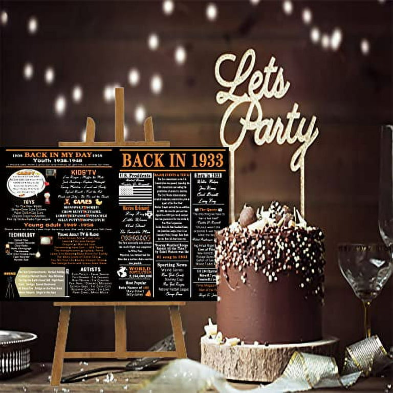 90th birthday party sales ideas for dad