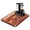 Coffee Vintage Red-5, variant on Coffee Mat, Coffee Vintage Chef Kitchen Coffee Bar Mat for Countertop, Rubber Backed Dish Drying Mat for Counter, Absorbent Coffee Bar Accessories Fit Under Coffee Maker Espresso Me Machine 18x24in