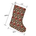 thumbnail image 5 of 3 Pcs Christmas Stockings,Brown Christmas Dessert Pattern Stockings Christmas,14.8'' Xmas Stockings,Christmas Party Favors,Christmas Party Decorations,Christmas Stockings Personalized, 5 of 5
