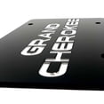 thumbnail image 4 of Jeep Grand Cherokee License Plate - Black with Silver, 4 of 4