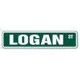 thumbnail image 1 of SignMission SS-LOGAN 4 x 18 in. Logan Street Sign, 1 of 4