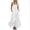 White, variant on Jumpsuits for Women Dressy Cotton Square Neck Ruffle Wide Leg Overalls Jumpers Summer Casual Trendy Rompers with Pockets Black L